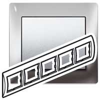 Рамка Legrand Galea Life Хром 5 постов 771935
