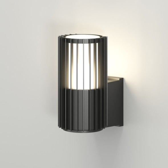 DK9722-BK Настенный уличный светильник FARSUN, IP65, 1xE27, до 18 Вт, черный, алюминий