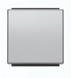 Клавиша ABB Sky серебряный для 1-клавишных выключателей/переключателей/кнопок 2CLA850100A1301 8501 PL