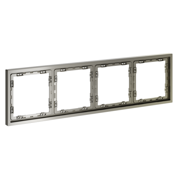 Рамка пластиковая VOLTUM S70 на 4 поста, (шелк)