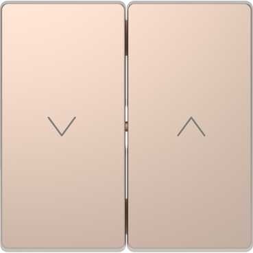 Клавиша-кнопка для жалюзи Merten D-Life шампань MTN3855-6051