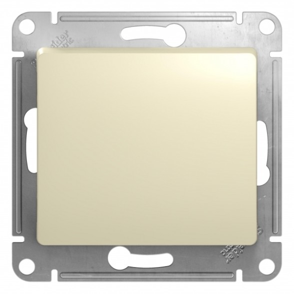 1-клавишный Переключатель, сх.6, 10АХ, механизм Schneider Electric Glossa Бежевый GSL000261