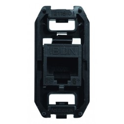 Разъём телекоммуникационный ABB на 8 контактов, кат.6 тип RJ45 2018.6 (2CLA201860A1001)