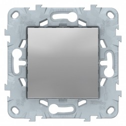Заглушка Schneider Electric Unica Studio Алюминий 45х45 NU586630