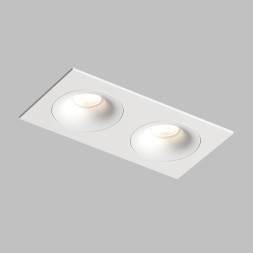 DK2122-WH Встраиваемый светильник, IP 20, 50 Вт, GU10, белый, алюминий