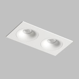 DK2122-WH Встраиваемый светильник, IP 20, 50 Вт, GU10, белый, алюминий