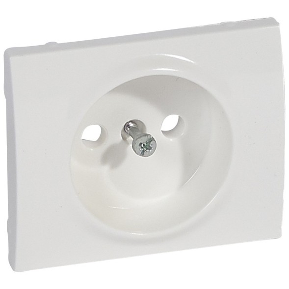 Лицевая панель Legrand Galea Life White для розетки 2К 777026