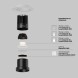 Встраиваемый светильник Technical DL122-15W-4K-TRS-B