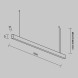 Линейный светильник Technical LL312038