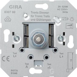 Троник-диммер Gira для НВ ламп с электронным трансформатором 315W 030700
