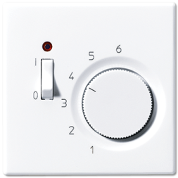 Регулятор температуры воздуха Jung LS серия белая 24V, в сборе TRLS241WW