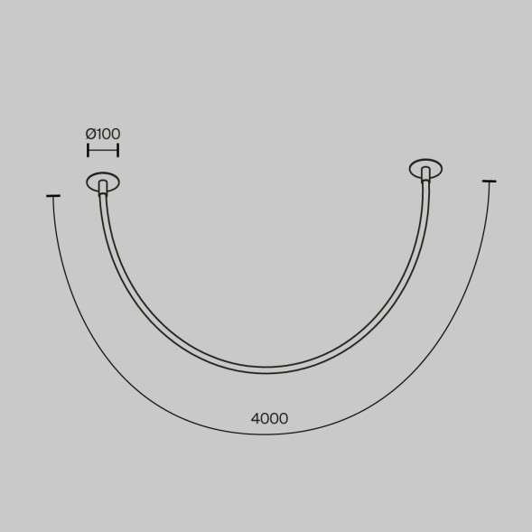 Подвесной светильник Maytoni MOD146PL-L40B3K