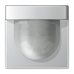 Датчик движения Jung LS серия алюминий «стандарт» 2,20 м для LB вставки «освещение» AL17280