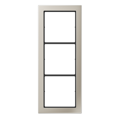 Рамка Jung FD Design Сталь Edelstahl 3-постовая FDES2983