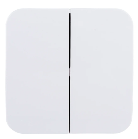 2-клавишный выключатель открытой установки, 6А, 250B Белая Schneider Electric Blanca BLNVA065011