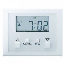 Таймер Berker K.1 полярная белизна с блеском RolloTec "Easy" с дисплеем 17627109