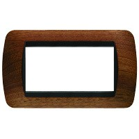 L4804LCA Рамка на 4 модуля Американская Вишня Bticino