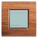 Рамка Bticino LivingLight Квадрат Европейский орех двухмодульная LNA4802LNC