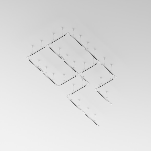 Шинопровод накладной/подвесной Technical TRX005-313W