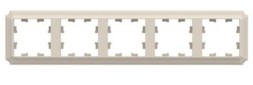 ATN100205 5-постовая РАМКА БЕЖЕВЫЙ, AtlasDesign Antique Schneider Electric