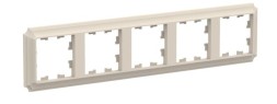 ATN100205 5-постовая РАМКА БЕЖЕВЫЙ, AtlasDesign Antique Schneider Electric