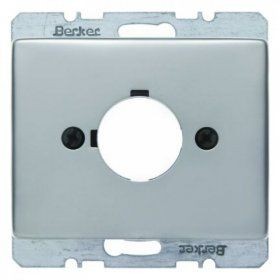 Центральная панель Berker R.1 Berker Arsys нержавеющая сталь для сигнального и контрольного устройства диаметром 225 мм 10710104