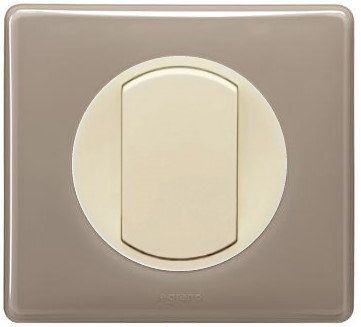 Рамка Legrand Celiane Классика кофейный глянец 1 пост 066611