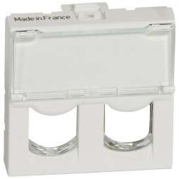 Лицевая панель Legrand Mosaic Keystone простая 078604