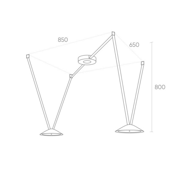 Комплект ременной трековой системы Belty DK55SET03-04-DB