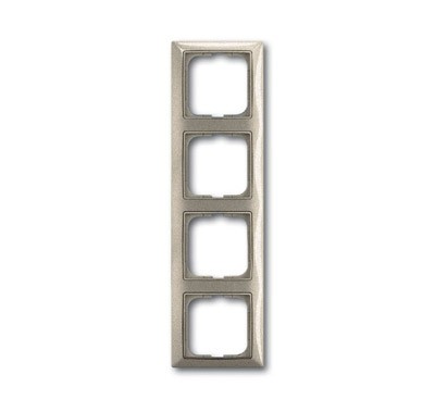 Рамка ABB Basic 55 Шампань 4 поста 2CKA001725A1504 2514-93-507