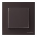 Клавиша ABB Sky Чёрный бархат для 1-клавишных выключателей/переключателей/кнопок 2CLA850100A1501 8501 NS