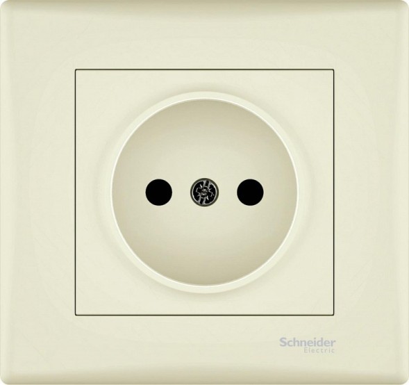 Розетка Schneider Electric Sedna бежевый б\з б\ш SDN2900147