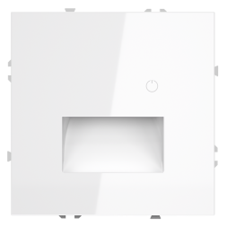 Подсветка светодиодная встраиваемая VOLTUM S70 с датчиком, (белый глянцевый)