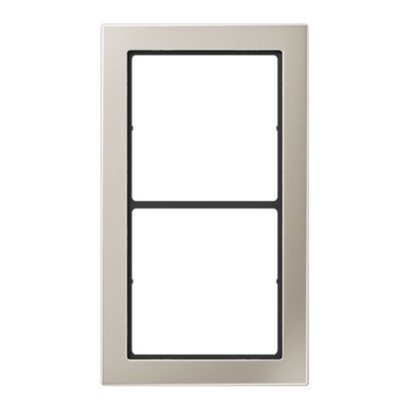 Рамка Jung FD Design Сталь Edelstahl 2-постовая FDES2982