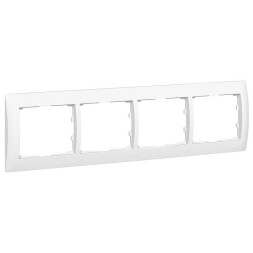 Рамка Legrand Galea Life Белый 4 поста 771004