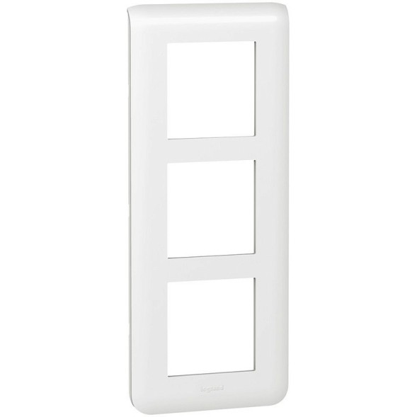 Рамка Legrand Mosaic Белый 3х2-модульная вертикальная 078856