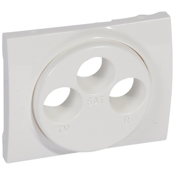 Лицевая панель TV-RD-SAT Legrand Galea Life белая 771073