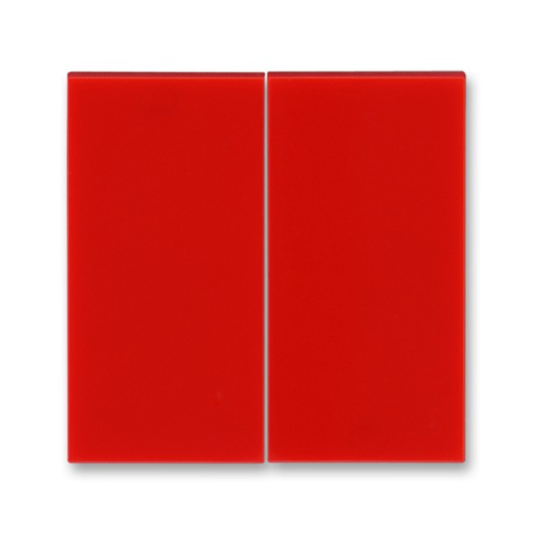 Сменная панель ABB Levit красный на клавиши для выключателя двухклавишного 2CHH594470A8065 ND3559H-A447 65
