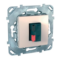 Аудио розетка Schneider Electric Unica бежевый MGU5.486.25ZD