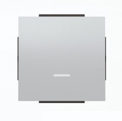 Клавиша ABB Sky серебряный для механизма клавишного светорегулятора 2CLA856010A1301 8560.1 PL