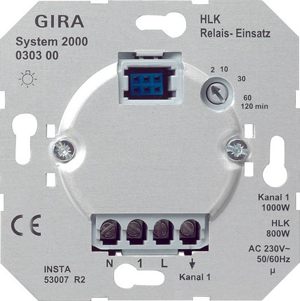 Вставка реле Gira HLK 030300