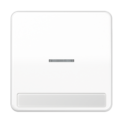 Клавиша Jung CD серия Белый 1-я с/п с полем для надписи CD590NAKO5WW