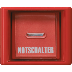 Клавиша Jung AS 500 красная для кнопки со стеклянной пластиной AS561GLRT