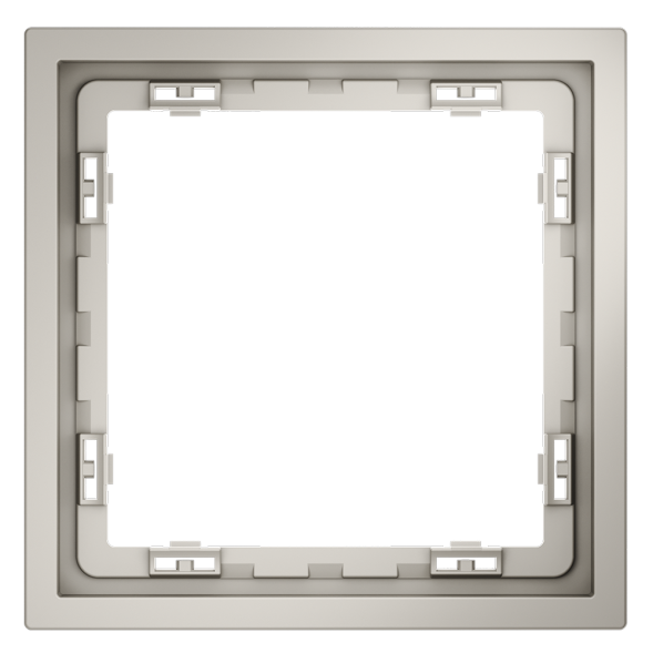 Рамка пластиковая VOLTUM S70 на 1 пост, (кашемир)