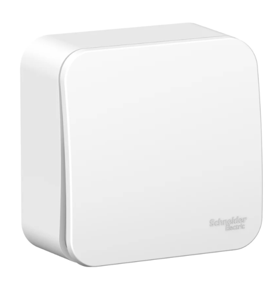 Кнопка Н.О.10 А, с изолирующей пластиной, одноклавишный Белая Schneider Electric Blanca BLNCA101011