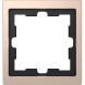 Рамка Merten D-Life Шампань 1 пост MTN4010-6551