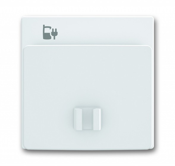 Плата центральная (накладка) ABB Future альпийский белый для блока питания micro USB - 6474 U 2CKA006400A0019 6478-84-500