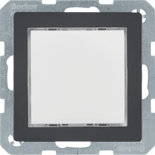 Светодиодный световой сигнал Berker Q.1 антрацитовый с эффектом бархата 29526086