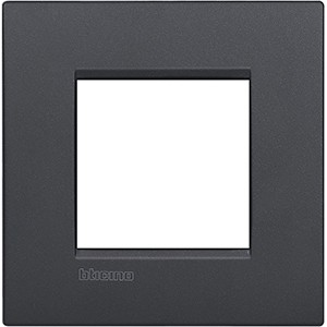 Рамка Bticino LivingLight Air Антрацит 1 модуль LNC4802AR