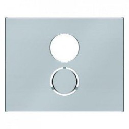 Центральная панель Berker R.1 Berker K.5 нержавеющая сталь для розетки к громкоговорителю 11847004